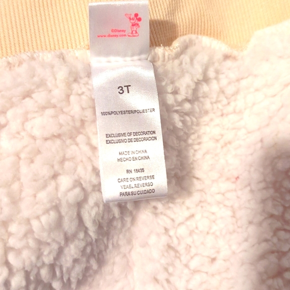 NWOT Mickey Mouse Fleece Lined Kid Joggers - Picture 6 of 7